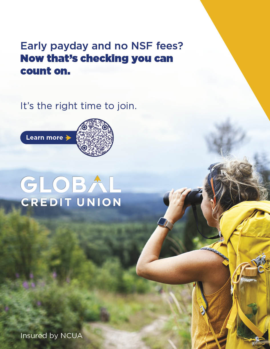 Global Credit Union Advertisement