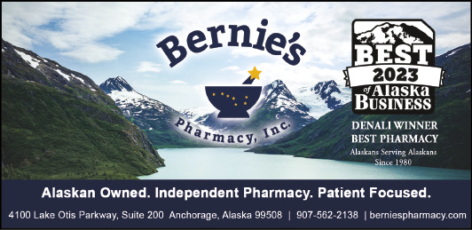 Bernie's Pharmacy Advertisement