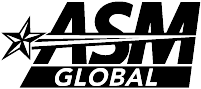 ASM Global logo in black and white