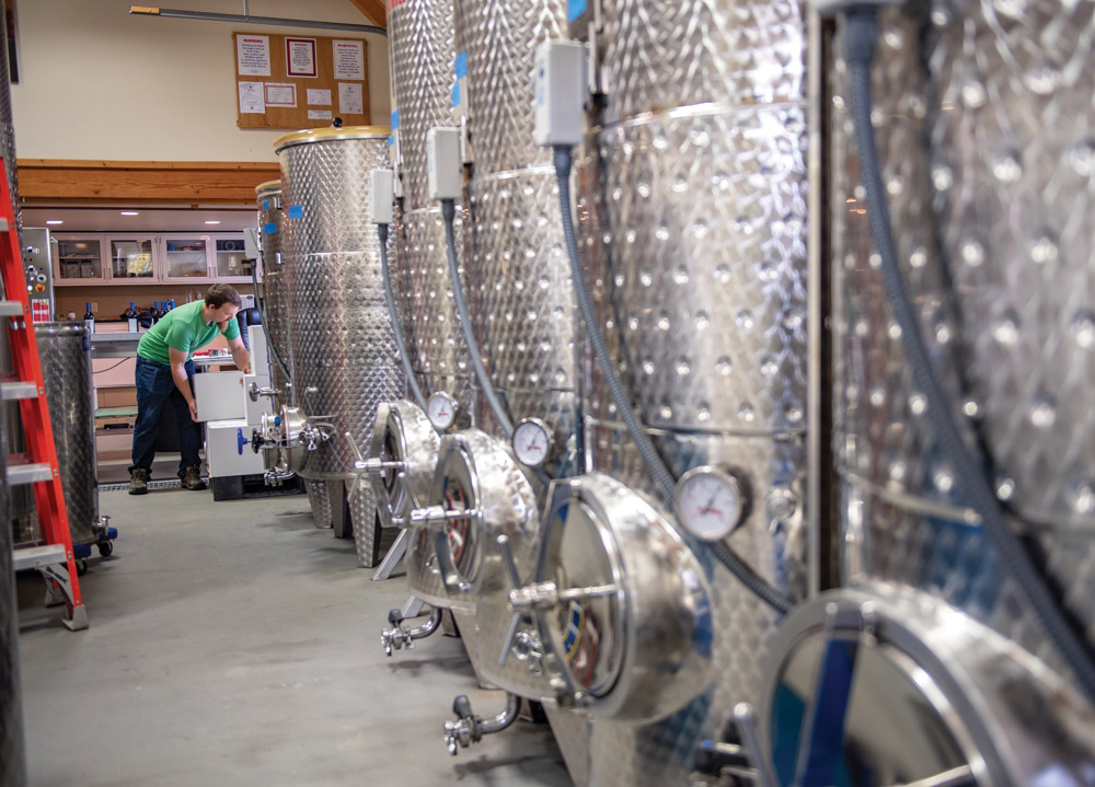 Fermentation tanks