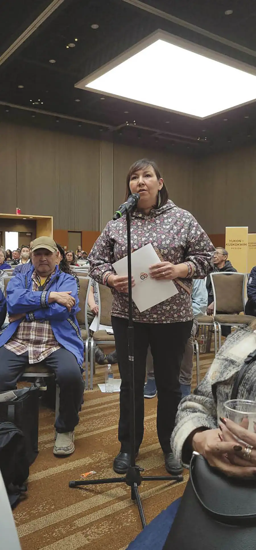 Concerned that her children might miss out on traditional fishing opportunities, Serena Fitka of St. Mary’s makes sure the region’s voice is heard in management decisions.