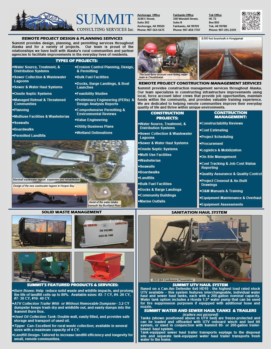 Summit Consulting Services Advertisement