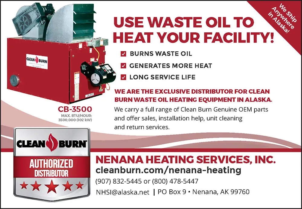Nenana Heating Services, Inc. Advertisement
