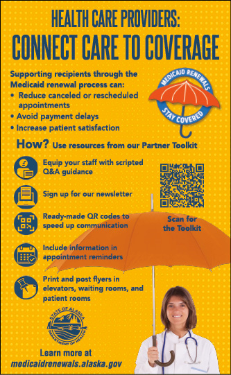State of Alaska Department of Health Advertisement