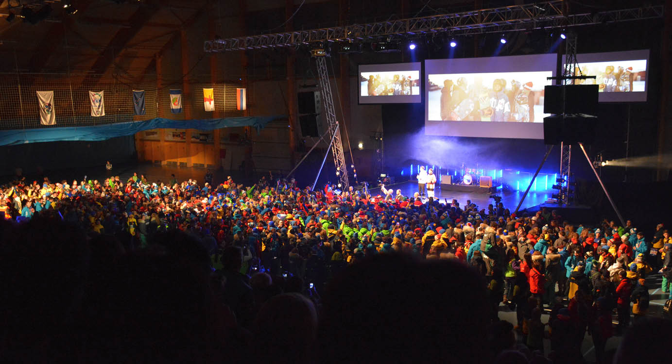 2016 Arctic Winter Games closing ceremonies