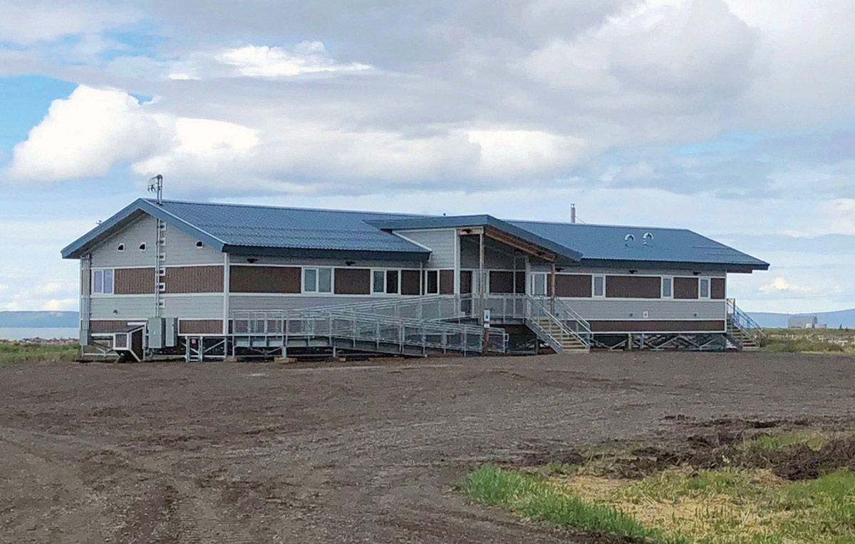 Shaktoolik Clinic is operated by Norton Sound Health Corporation. Community members gather for the opening of Shaktoolik Clinic.