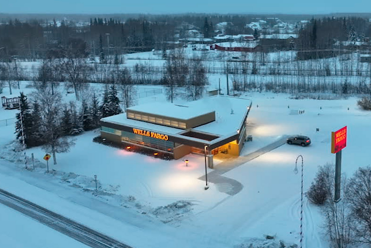 Wells Fargo branch in North Pole