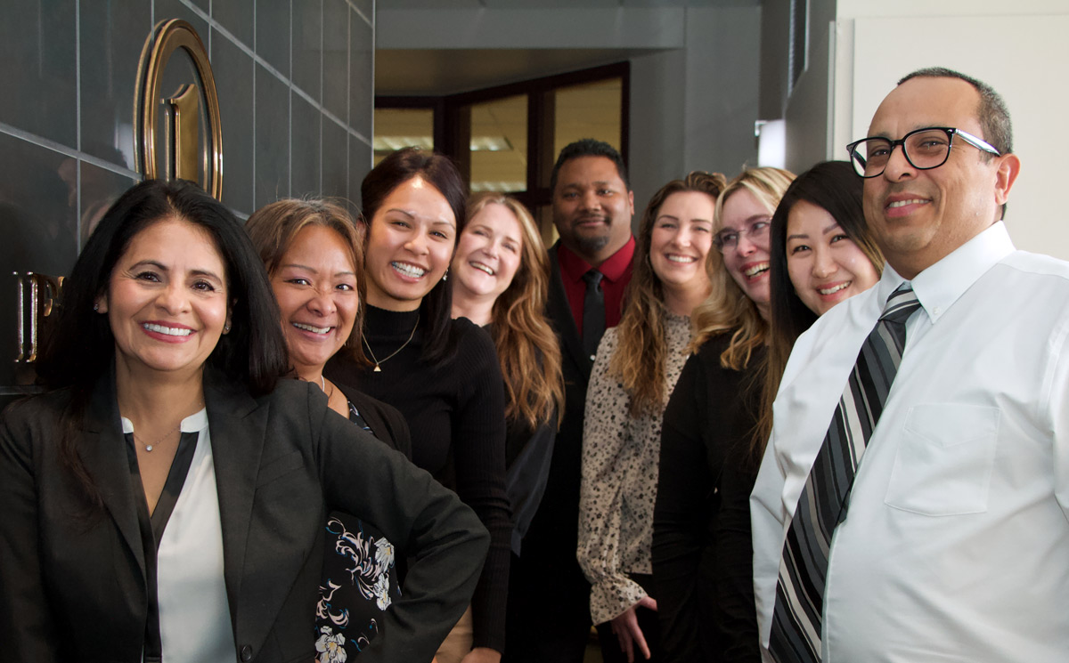 The First National Bank Alaska Treasury management team.