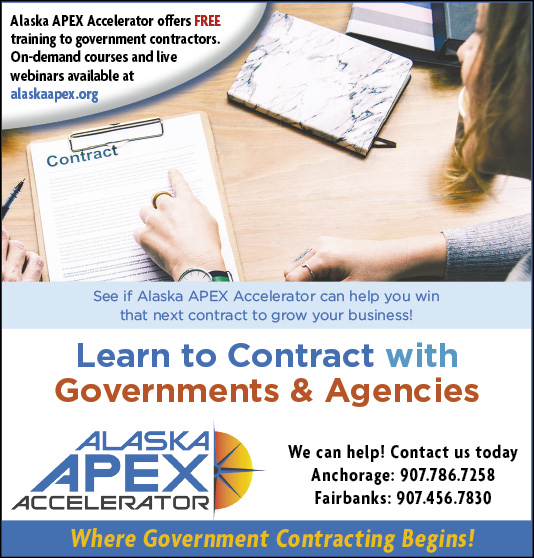 Alaska APEX Accelerator Advertisement