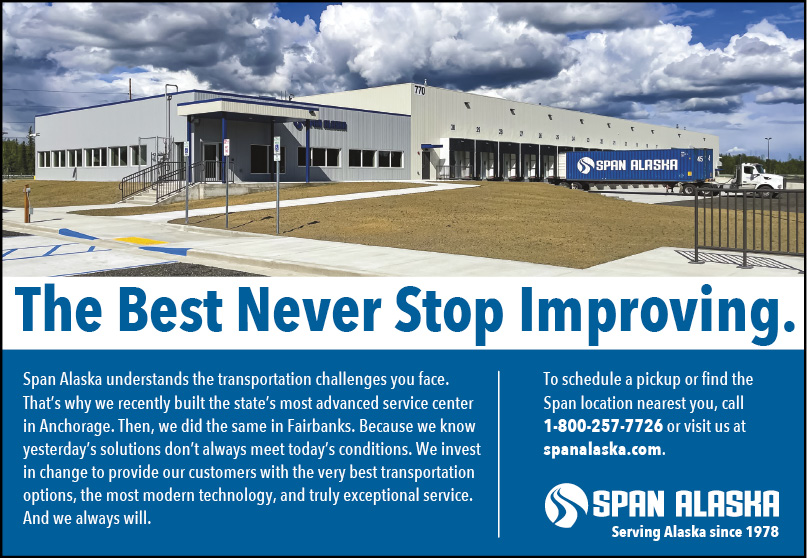 Span Alaska Transportation LLC Advertisement