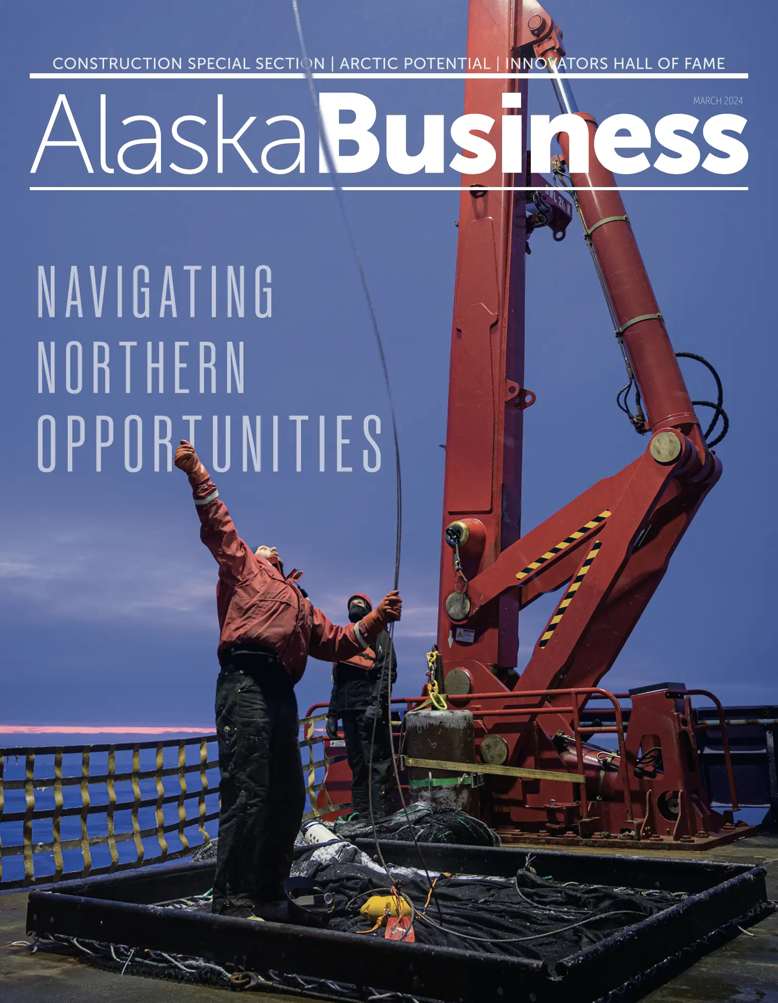 Alaska Business March 2024 cover