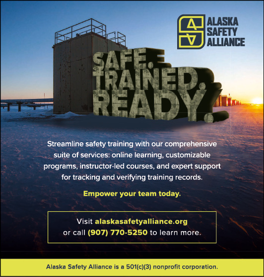 Alaska Safety Alliance Advertisement