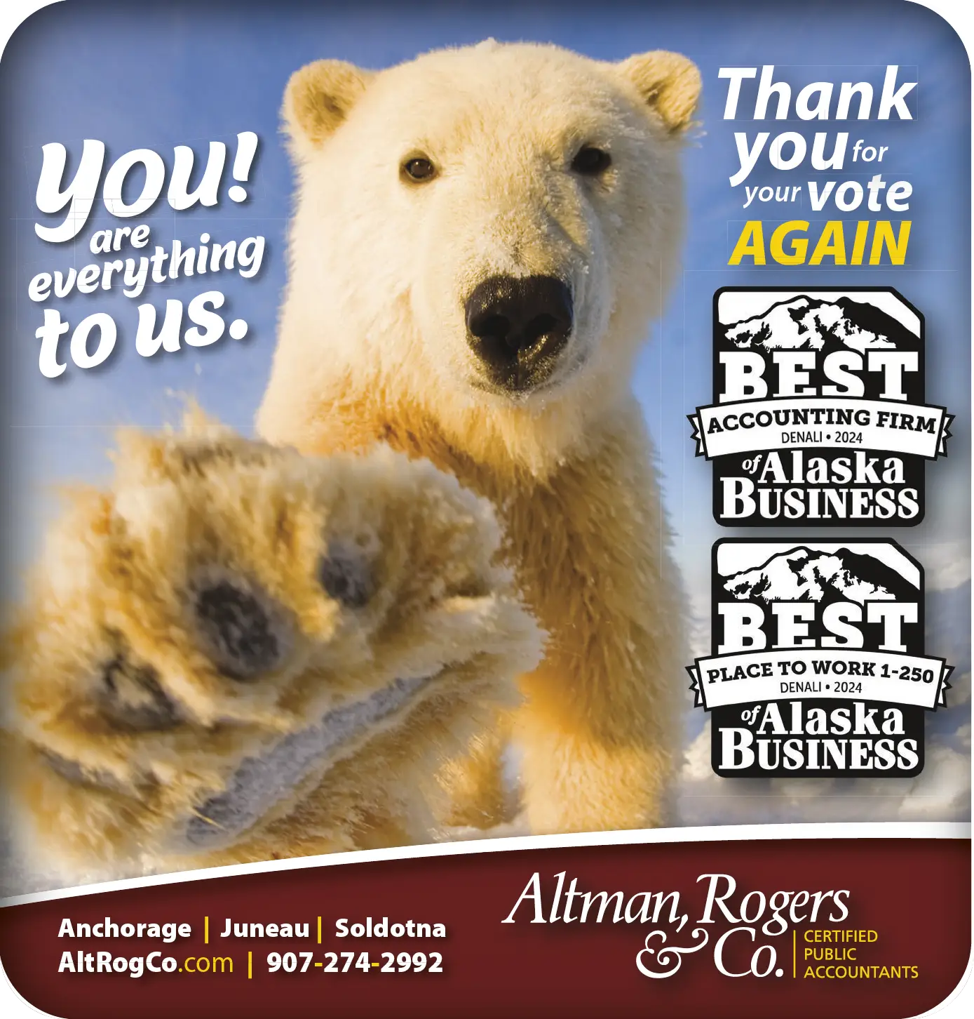 Altman, Rogers & Co. Advertisement