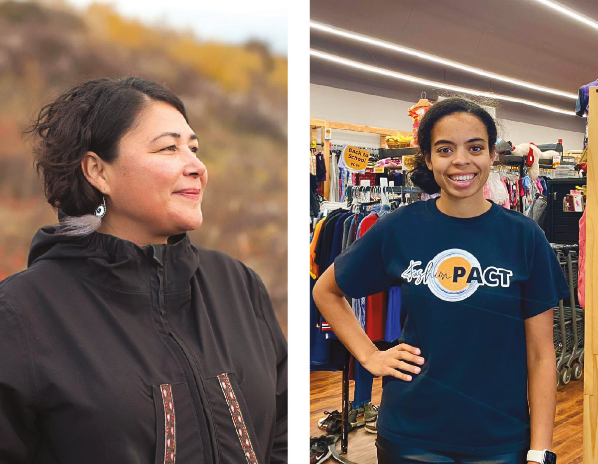 featured members of the BuyAlaska directory, Naataq Gear and FashionPact