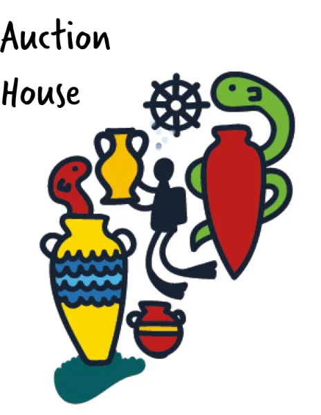 Auction House Illustration