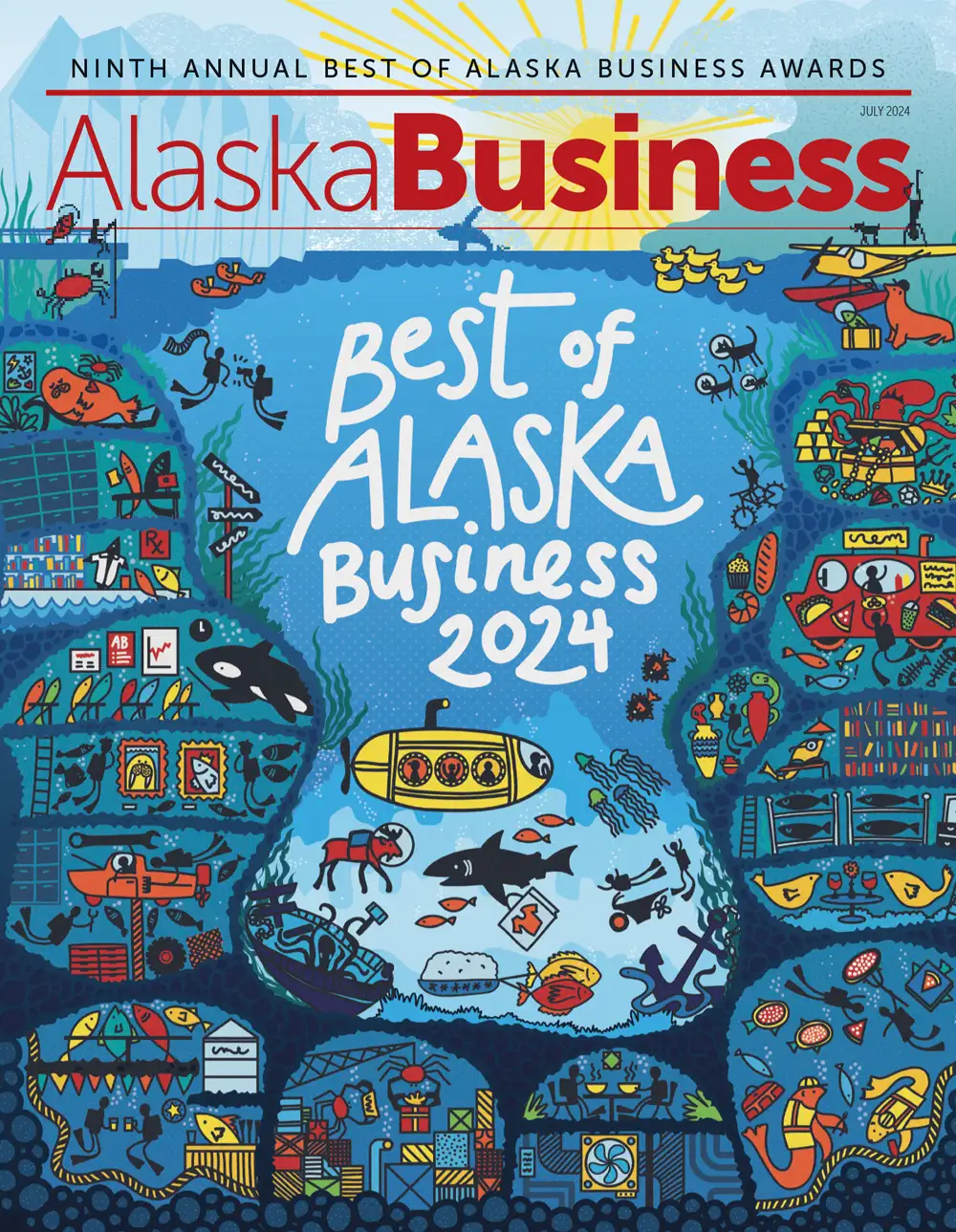 Alaska Business Magazine July 2024 cover