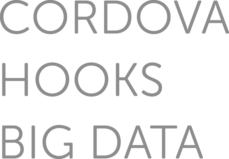Cordova Hooks Big Data