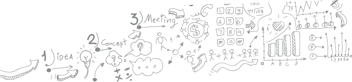 doodles representing brainstorming