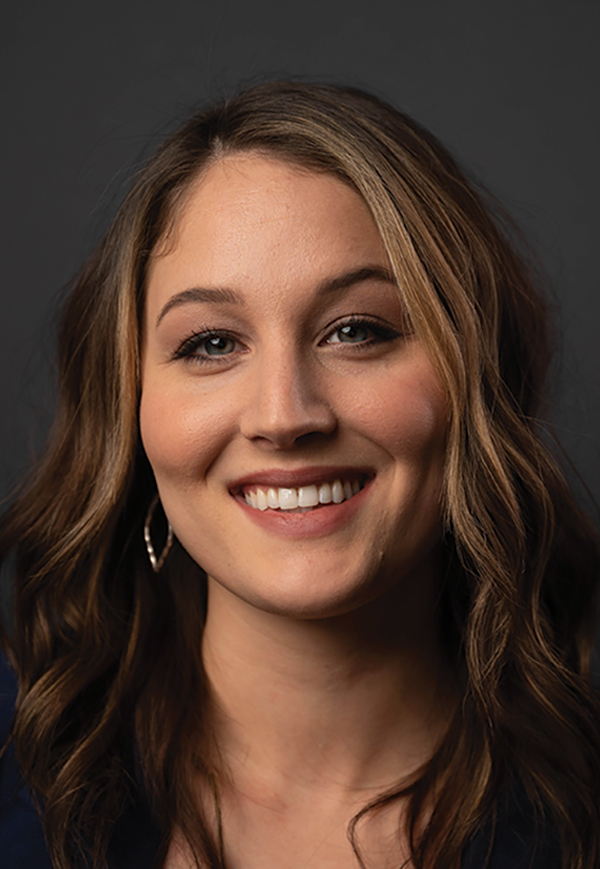 Portrait headshot photo of Bethany Monfore smiling