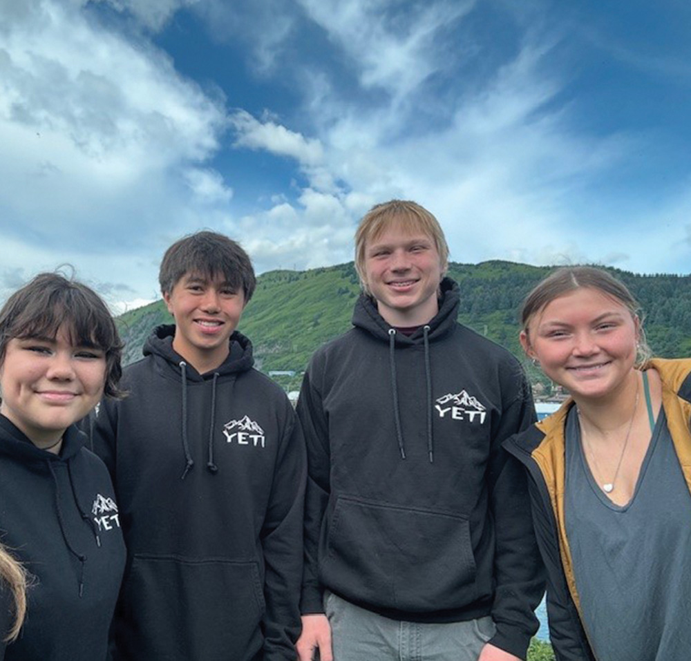 group photo of members of the Young Environmental Technician Program 