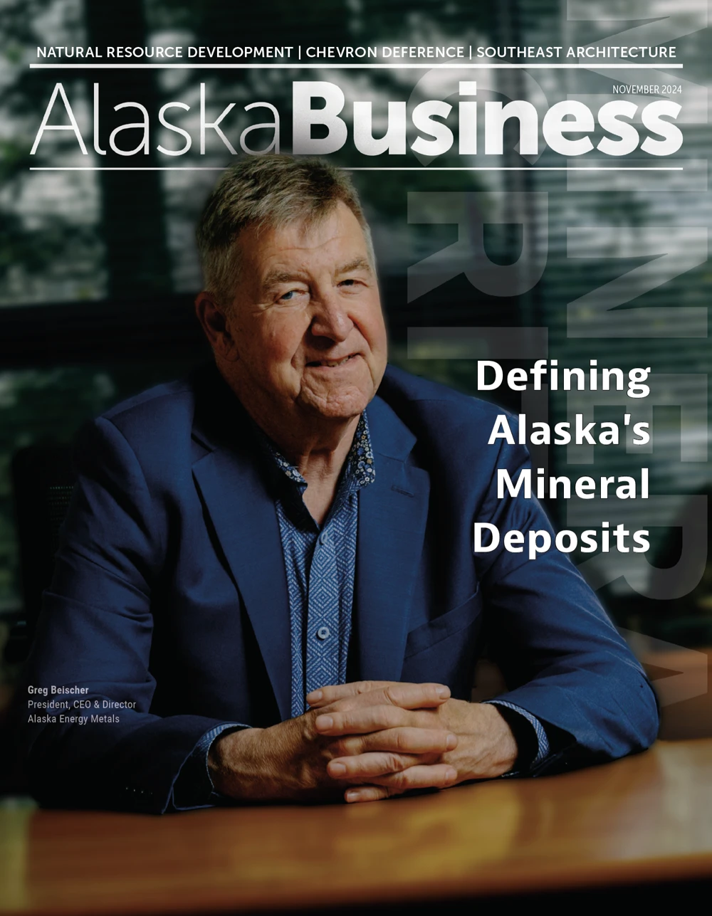 Alaska Business Magazine November 2024 cover