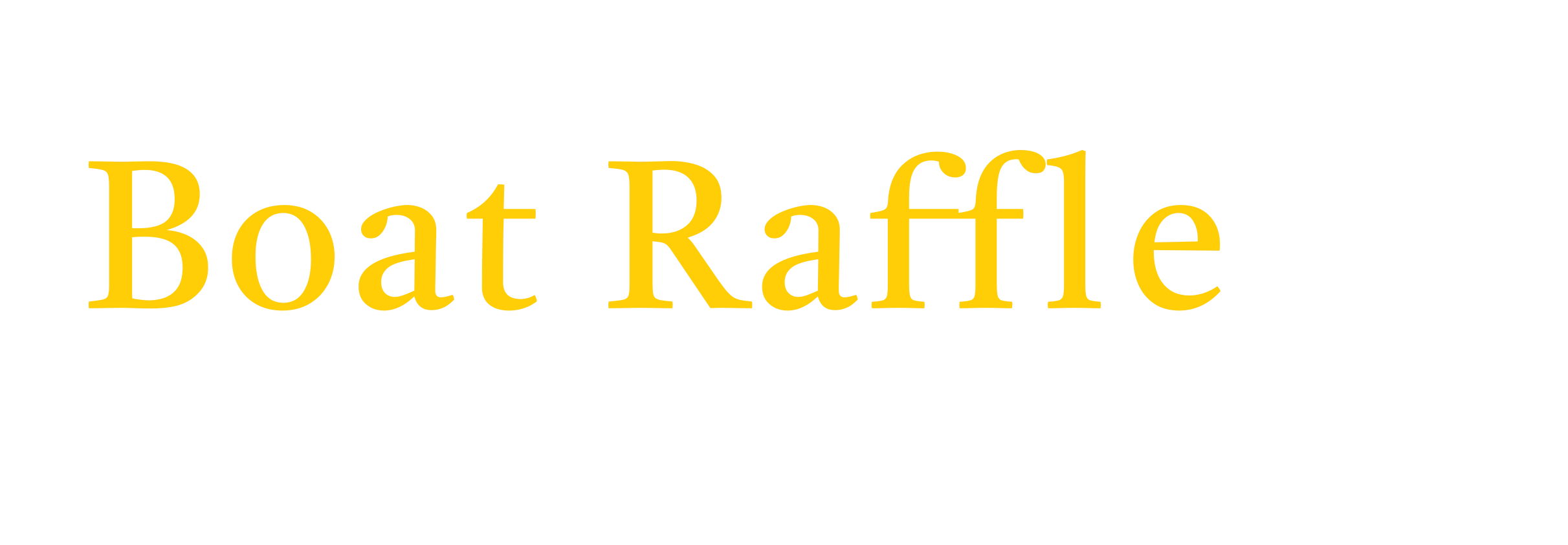 2025 Open Now! Boat Raffle Fundraiser