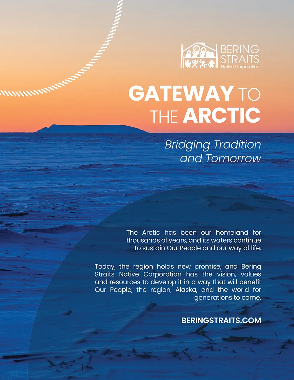 Bering Straits Native Corp. Advertisement