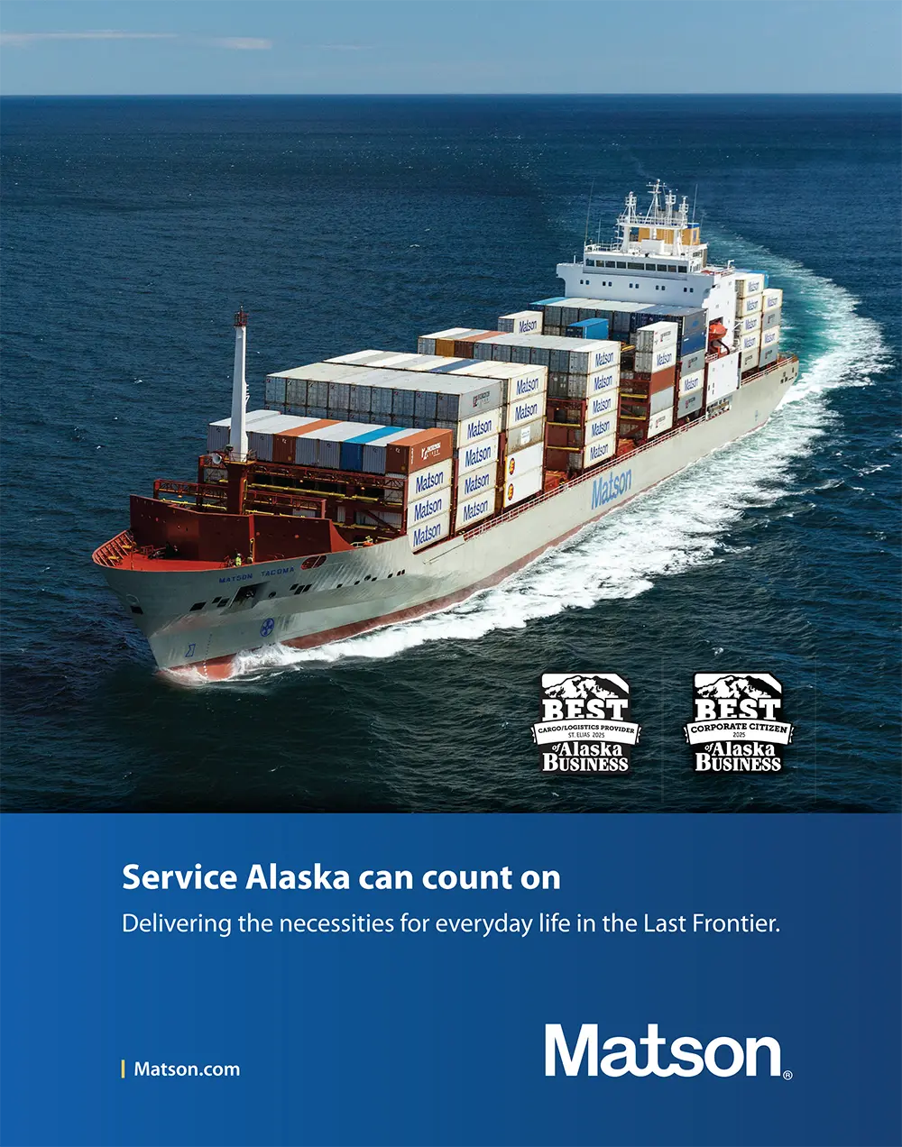 Matson Inc. Advertisement