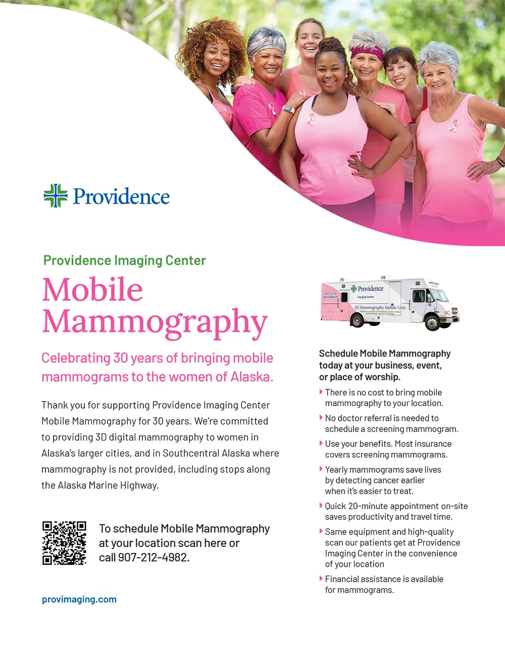 Providence Imaging Center Advertisement