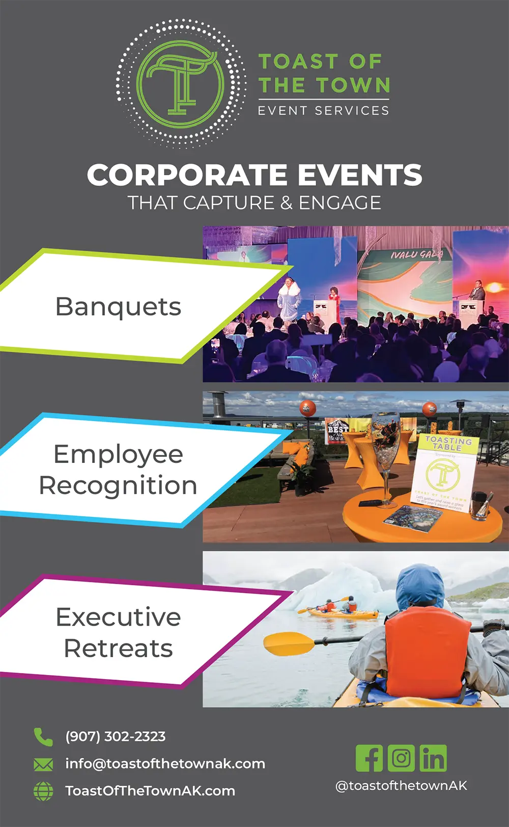 Toast of the Town Advertisement