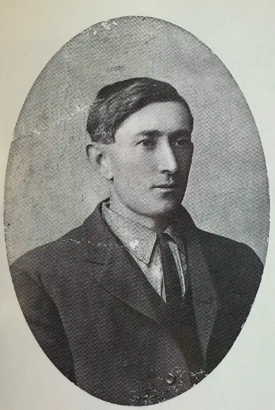 black and white headshot photo of Charles Binkley