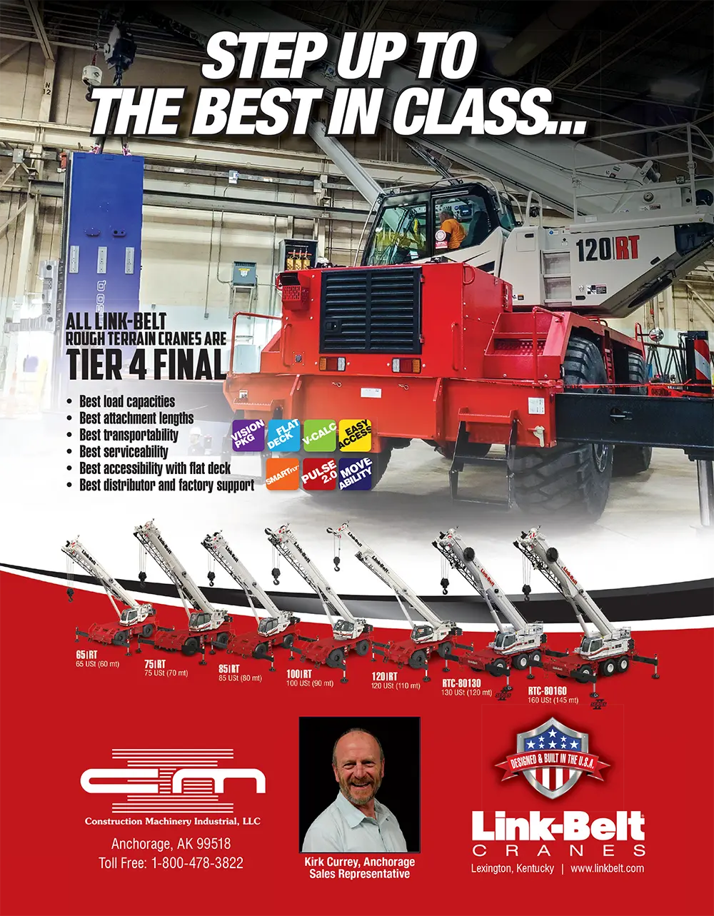 Construction Machinery Industrial Advertisement