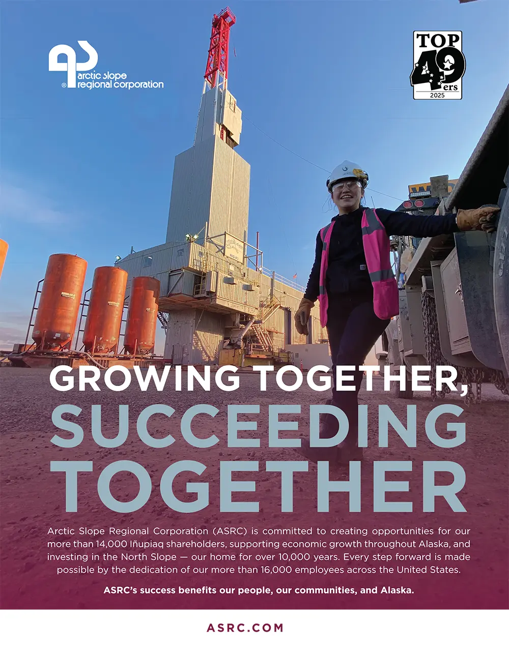Arctic Slope Regional Corporation Advertisement
