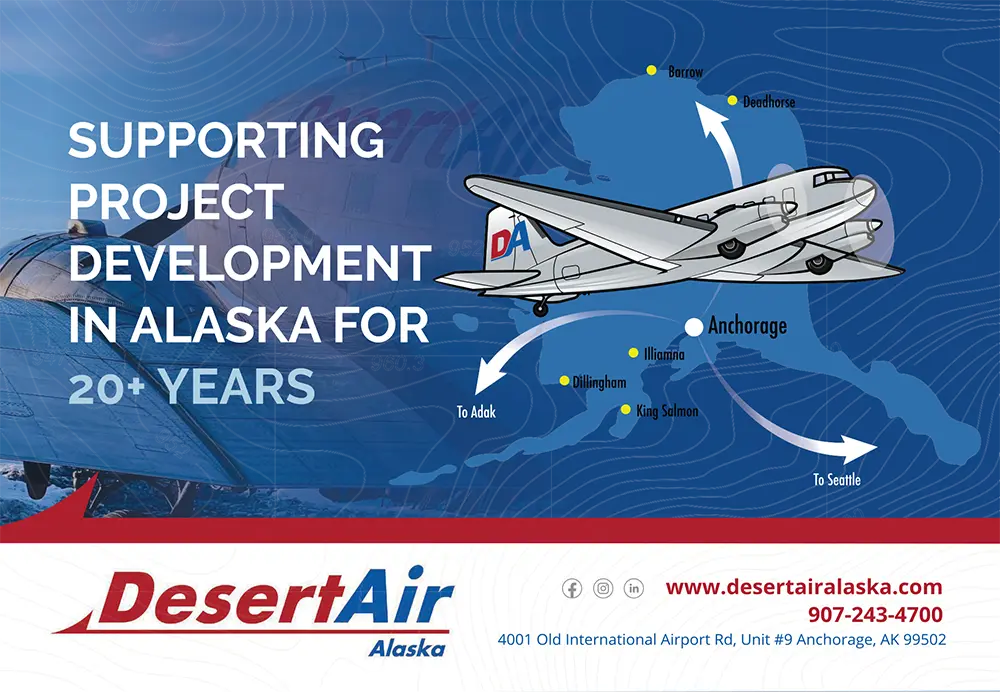 DesertAir Alaska Advertisement