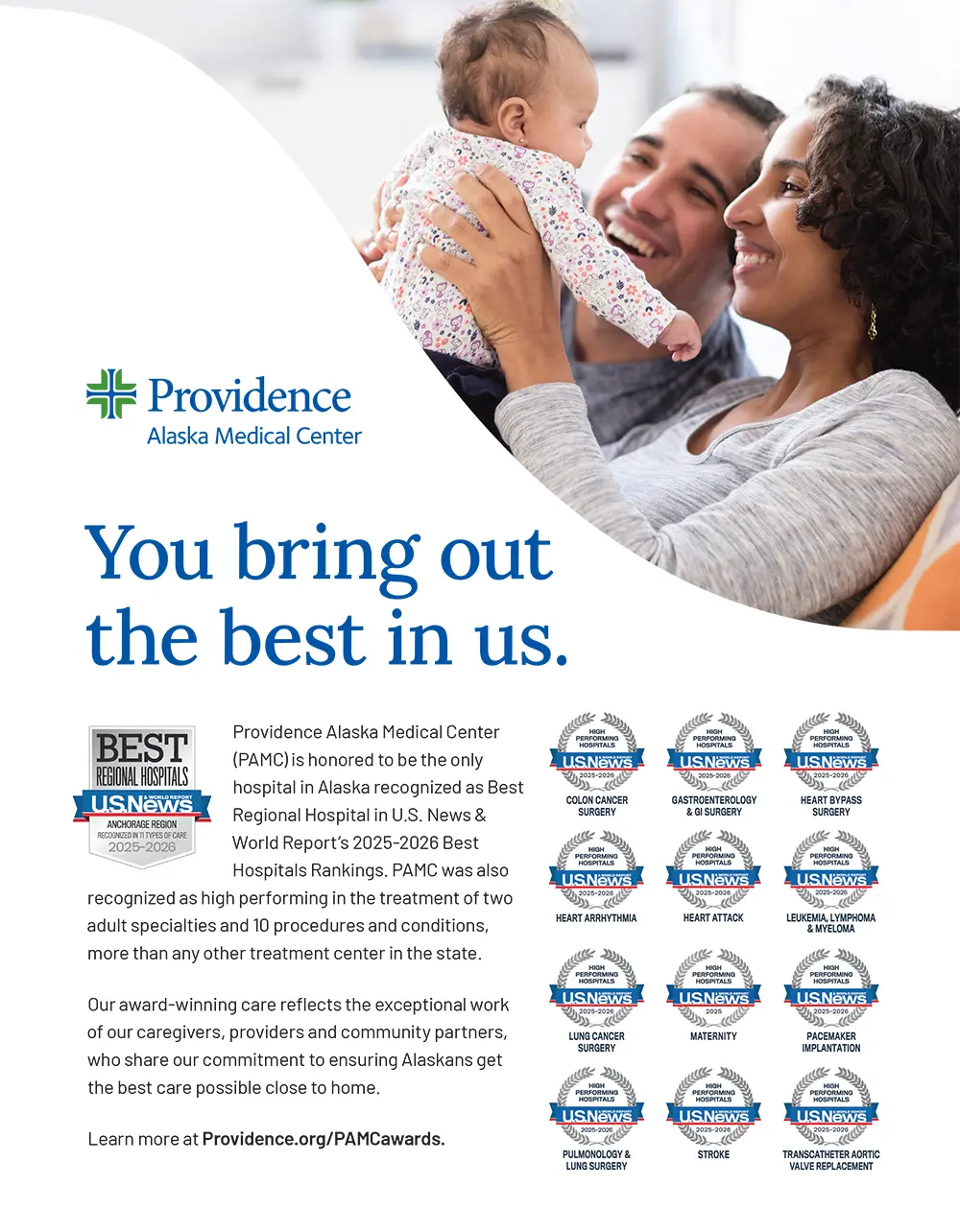 Providence Alaska Advertisement