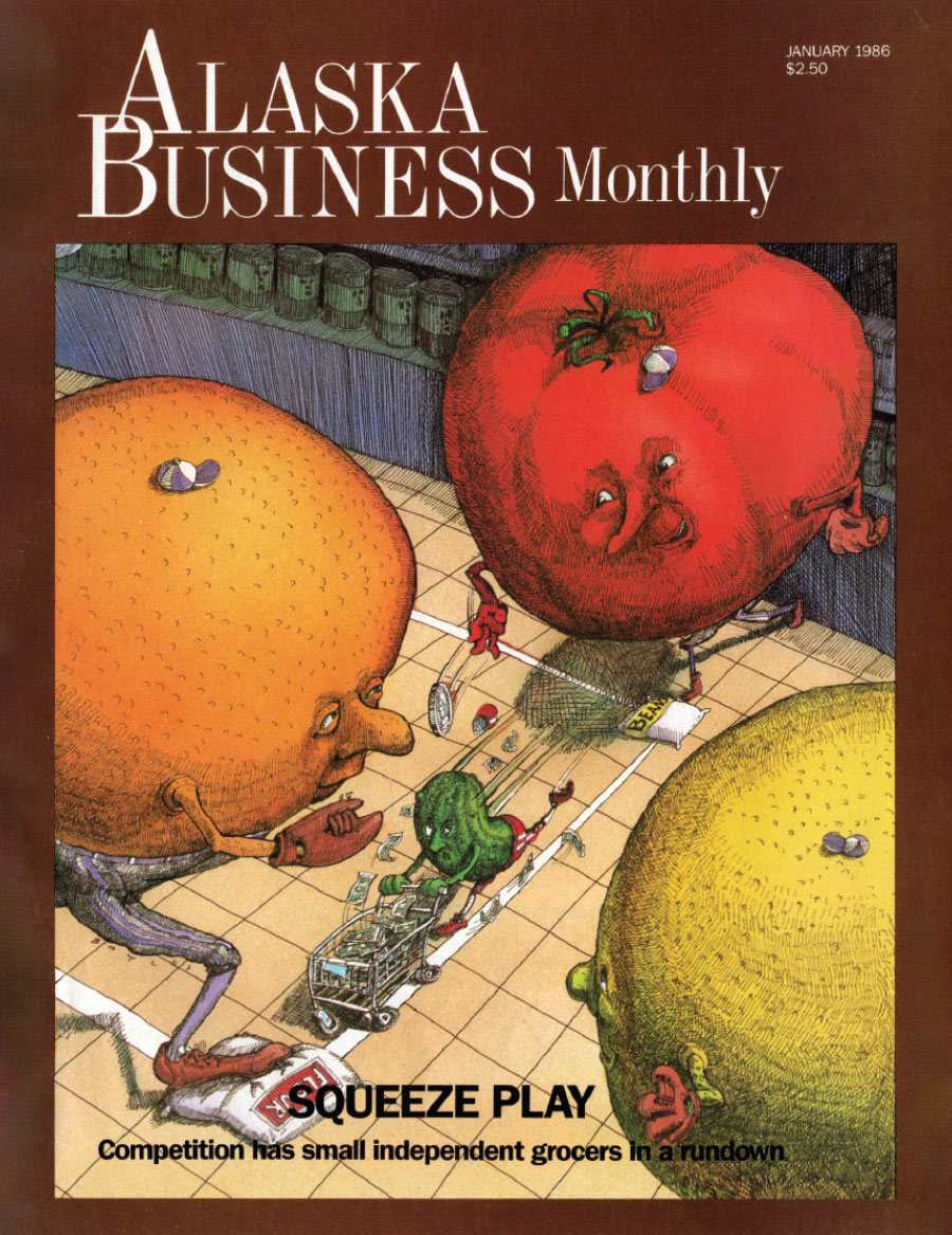 Alaska Business Monthly January cover
