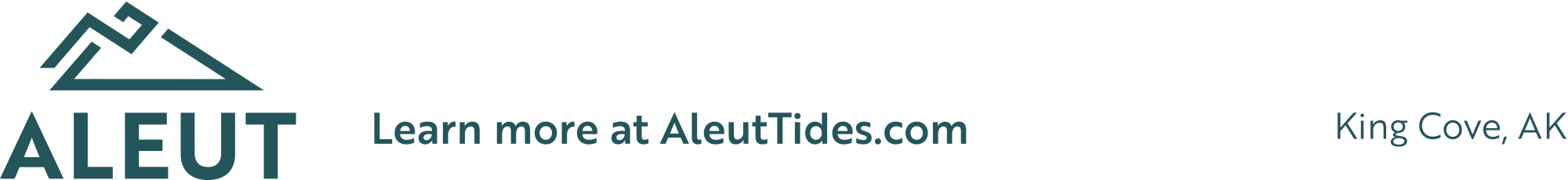 Aleut logo and website
