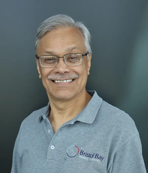 Headshot photograph of Mike Mansfield smiling