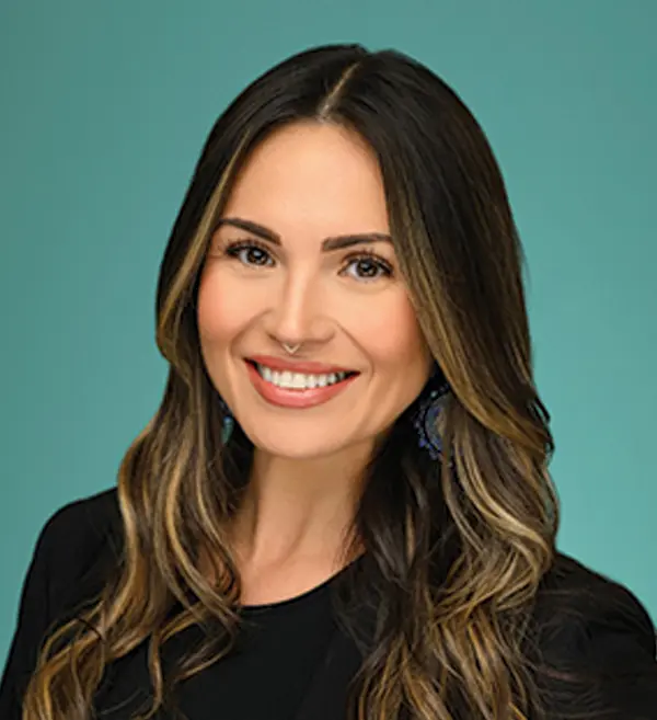 Headshot photograph of Erin Messmer smiling
