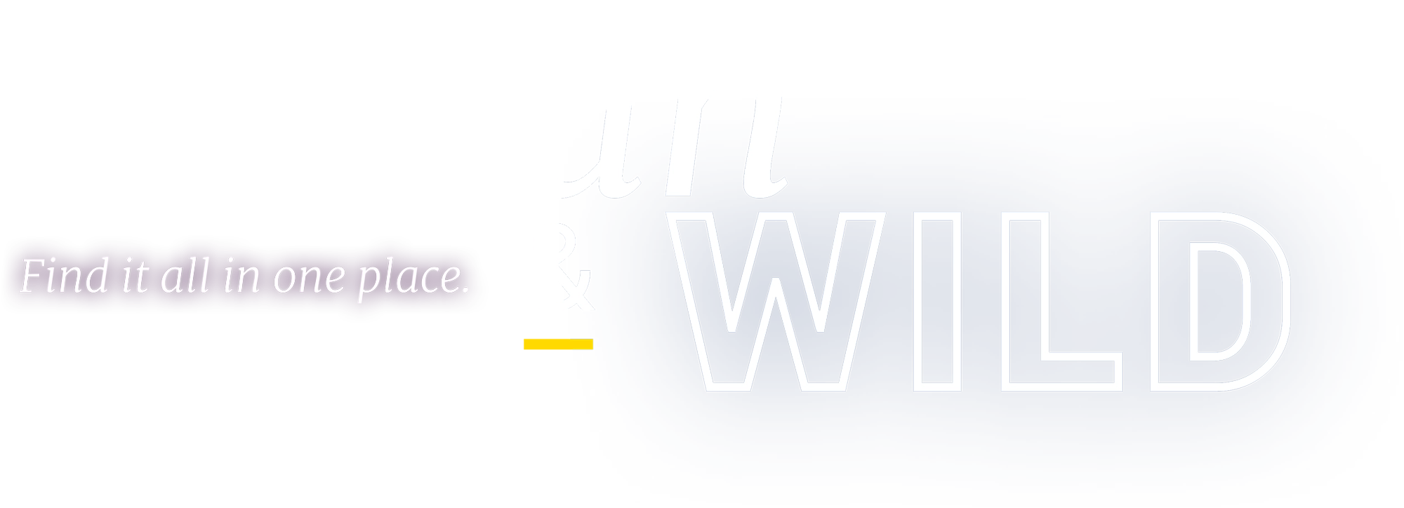 urban & wild | Find it all in one place.