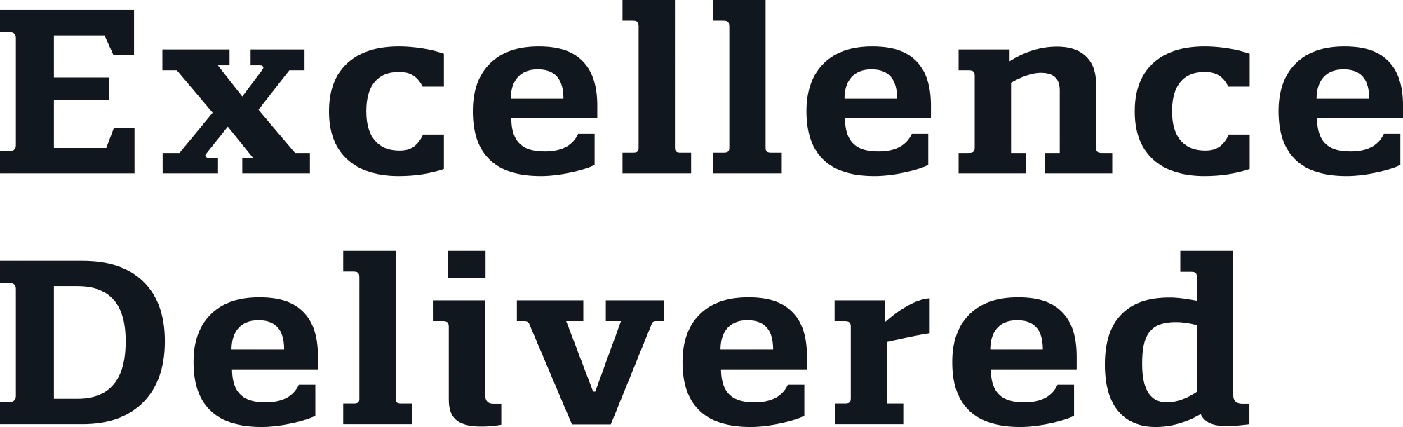 Excellence Delivered