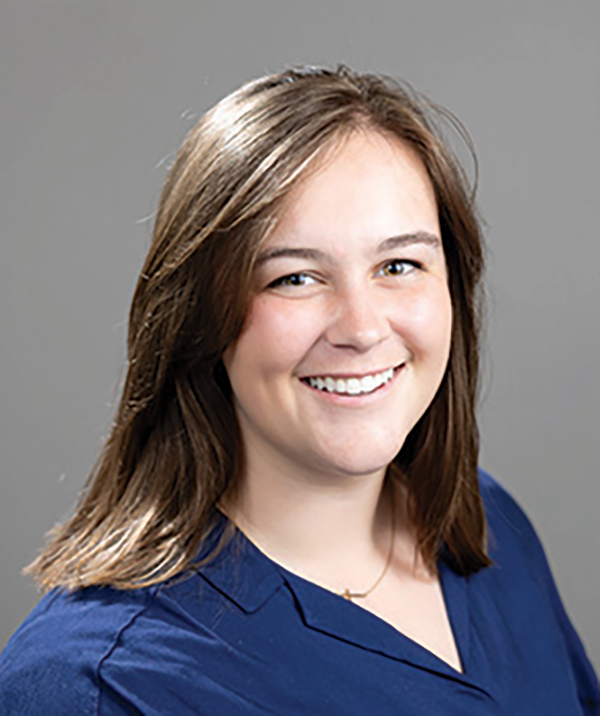 Headshot photograph of Megan Smoot smiling