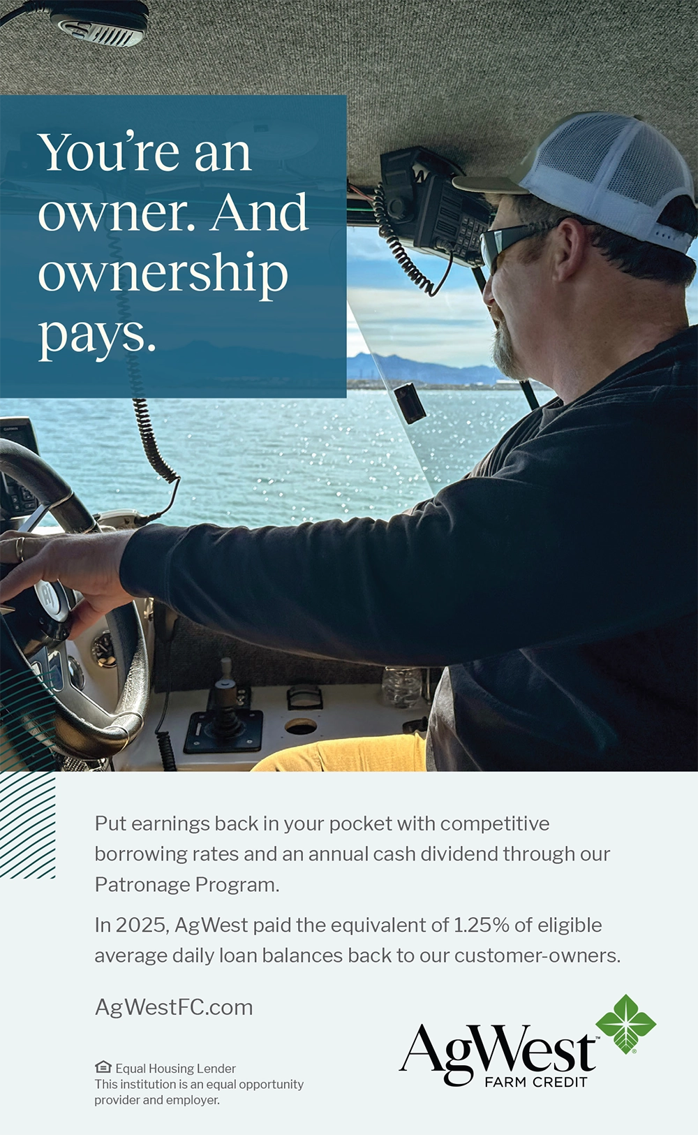 AgWest Farm Credit Advertisement