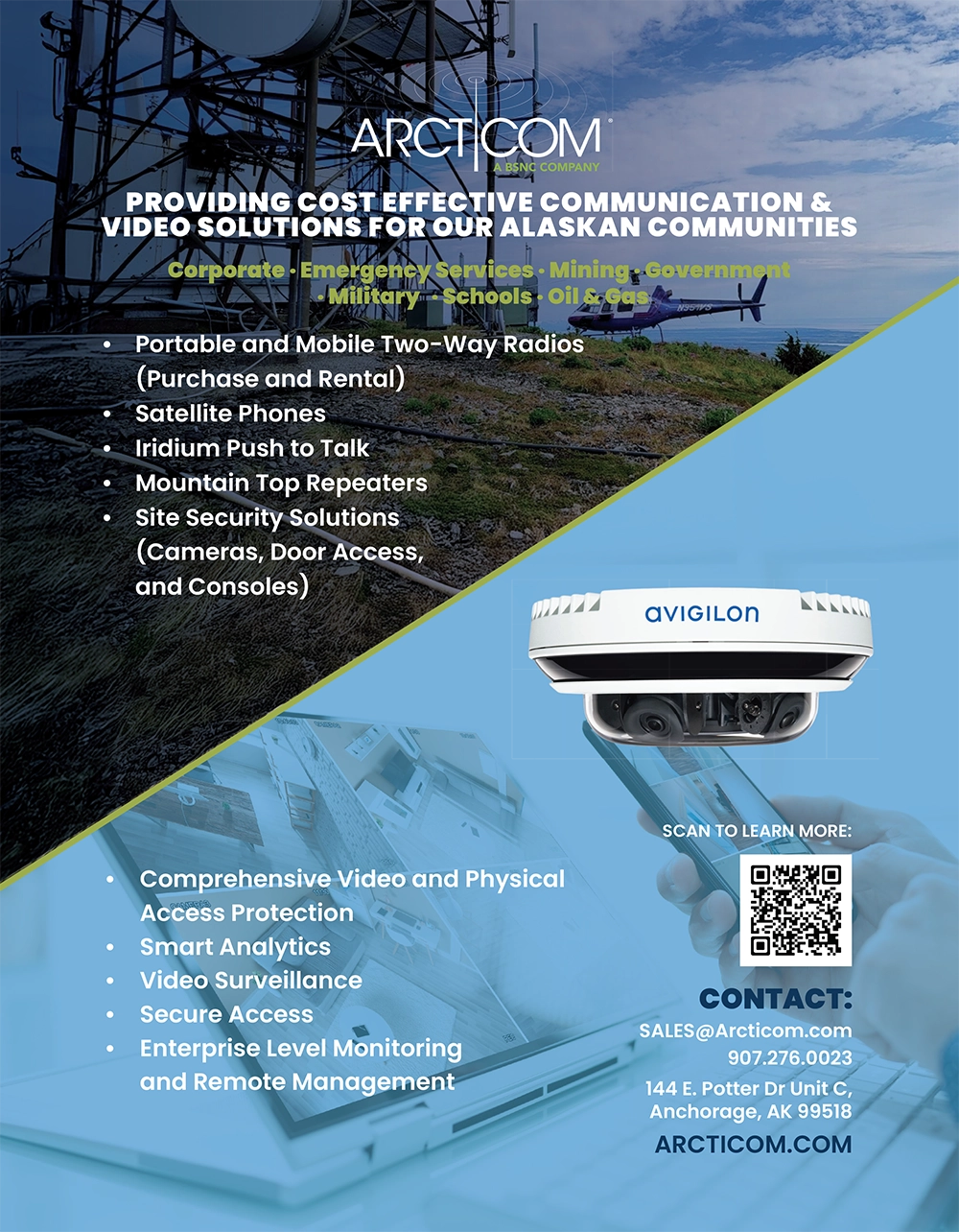 Arcticom Advertisement