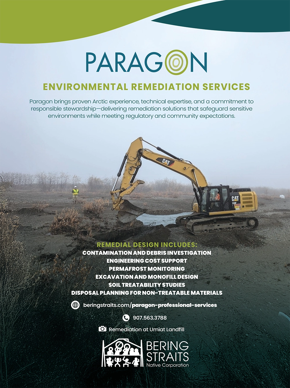 Bering Straits Native Corporation Advertisement