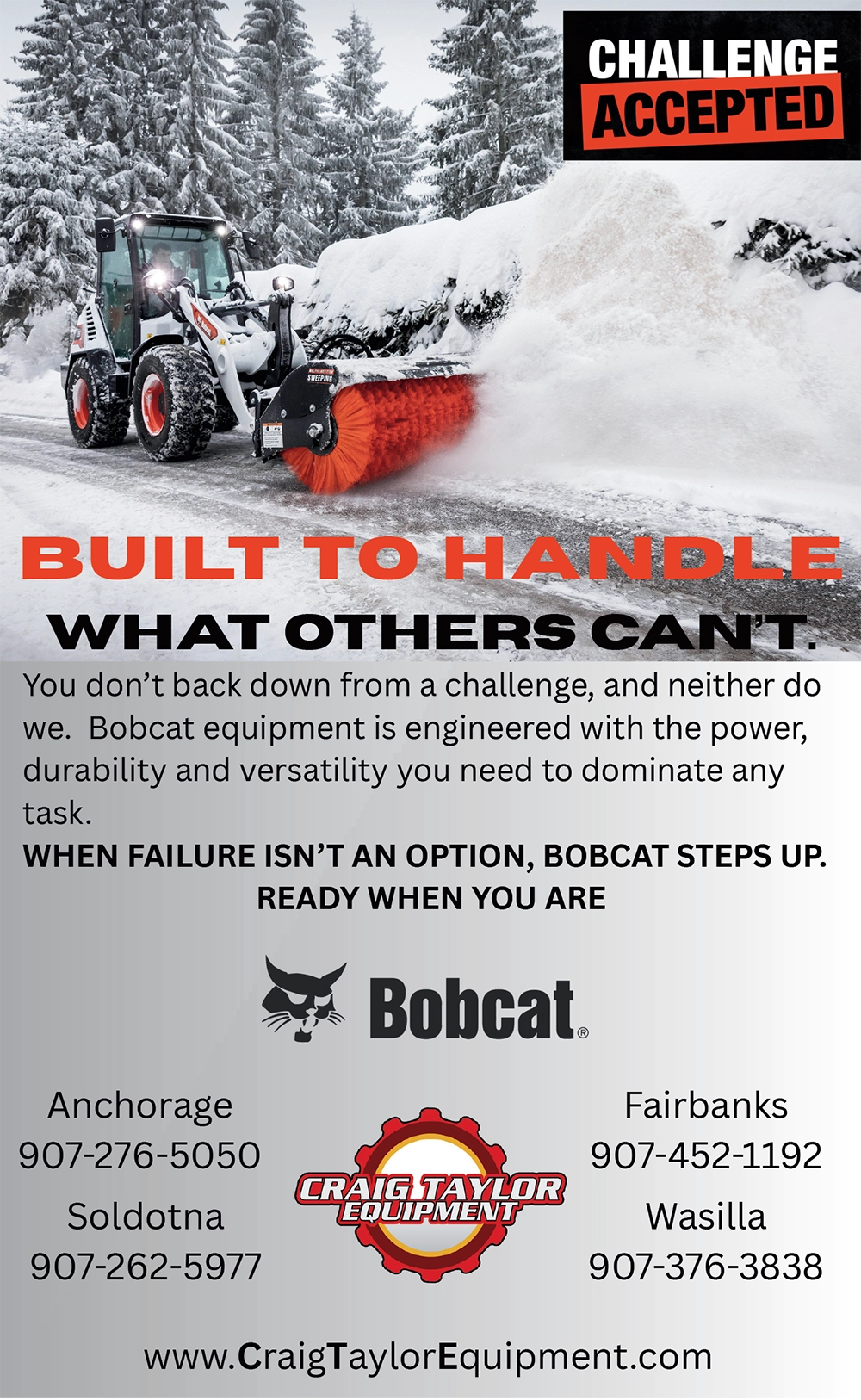 Craig Taylor Equipment Advertisement