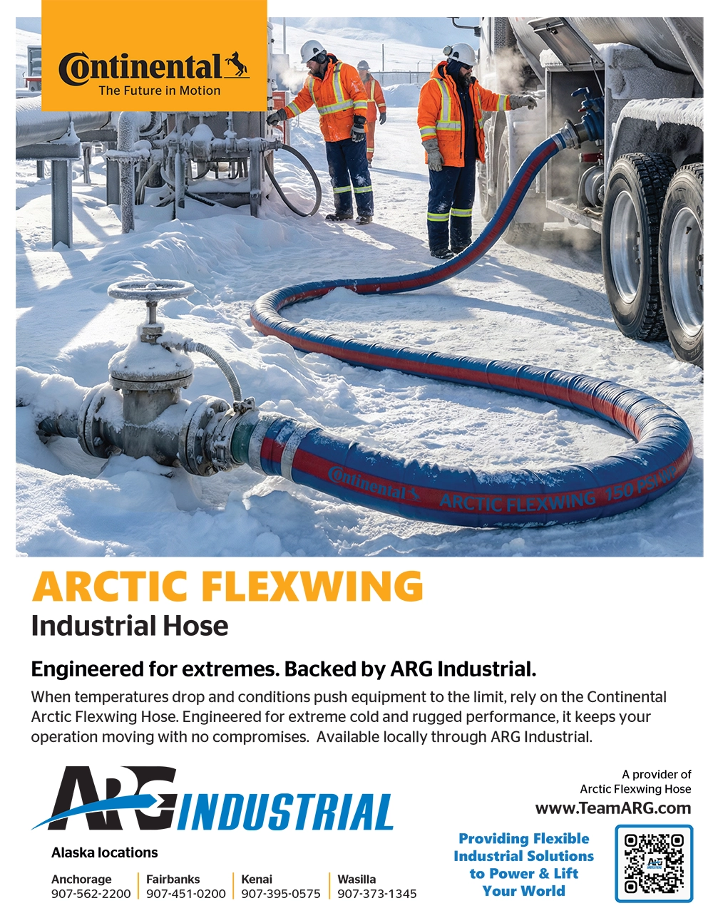 ARG Industrial Advertisement