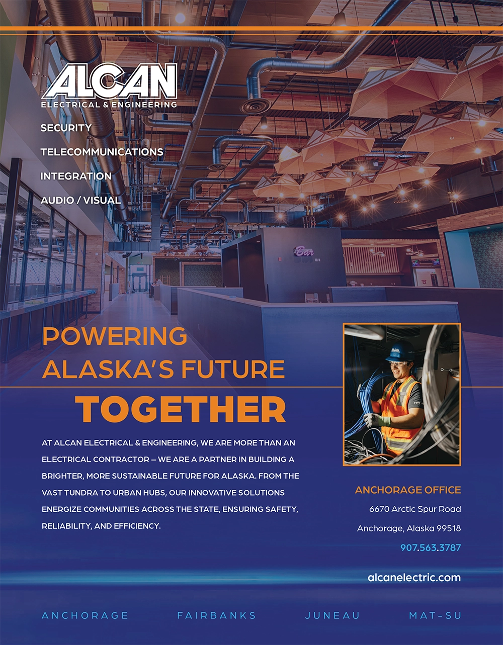 Alcan Electrical & Engineering Inc. Advertisement