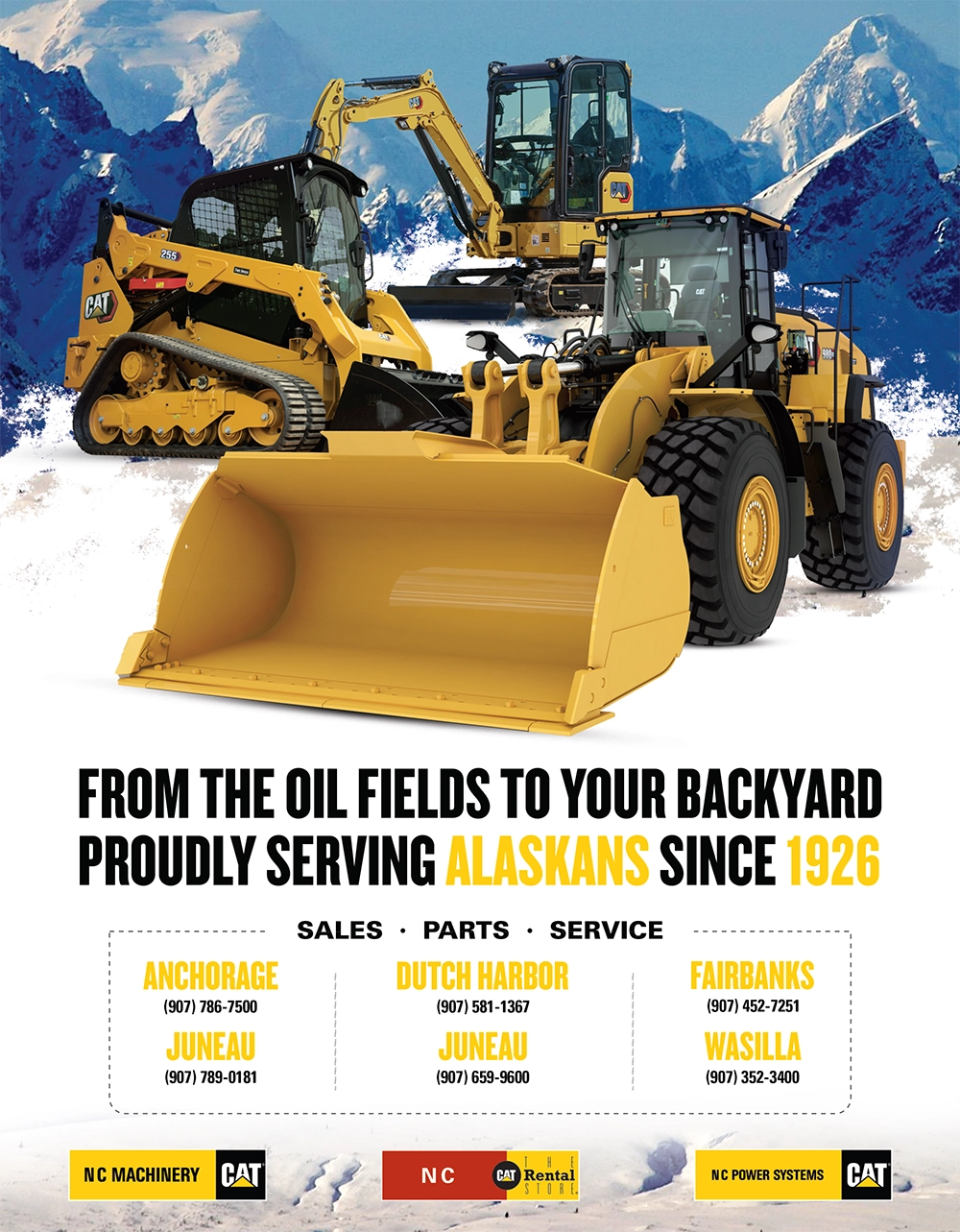 N C Machinery Advertisement