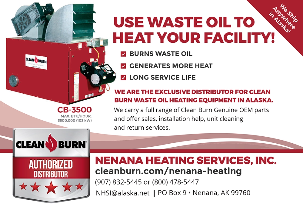 Nenana Heating Services, Inc. Advertisement